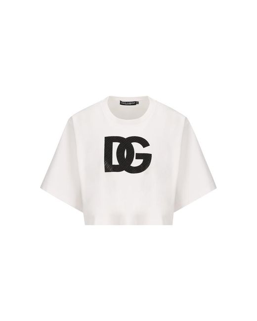 Dolce & Gabbana White T-shirts And Polos