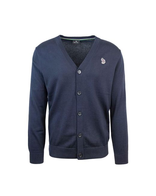PS by Paul Smith Blue Cardigan for men