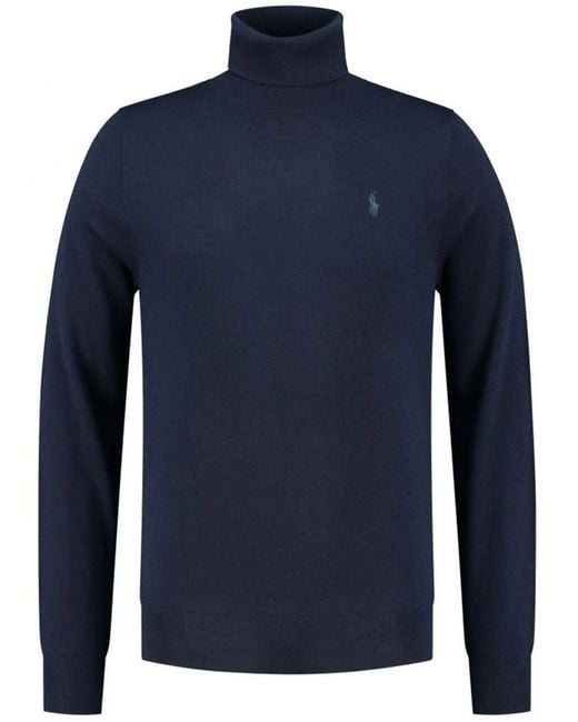 Polo Ralph Lauren Blue Ls Tn Pp-ls-pullover Clothing for men