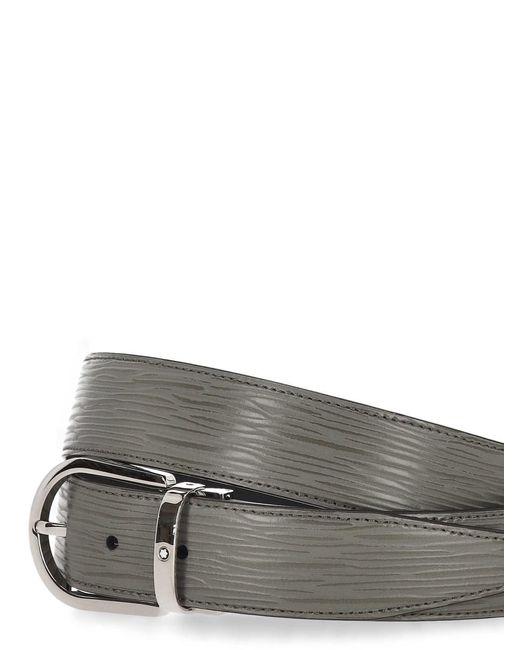 Montblanc Gray Belts for men