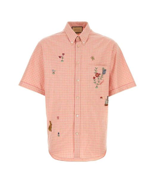Gucci Pink Camicia for men