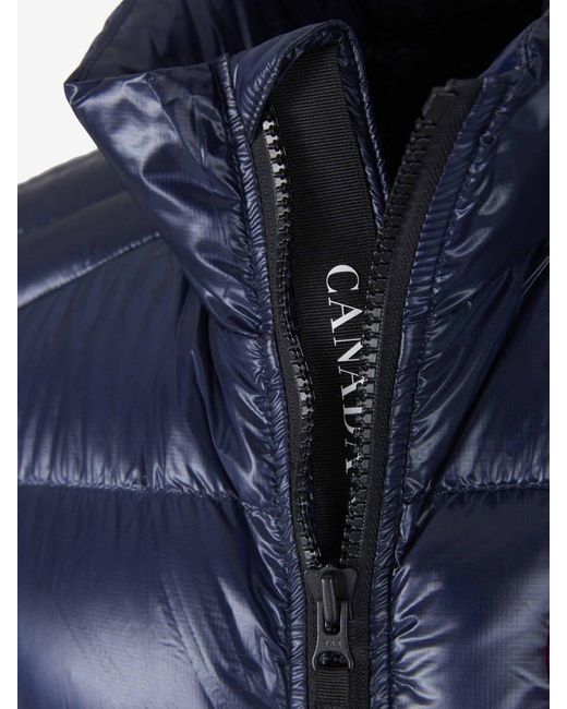Canada Goose Blue Crofton Quilted Vest for men