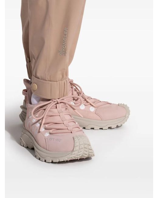 Moncler Pink Sneakers Trailgrip Lite2