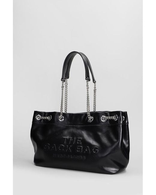 Marc Jacobs Black The Chain Sack Shoulder Bag