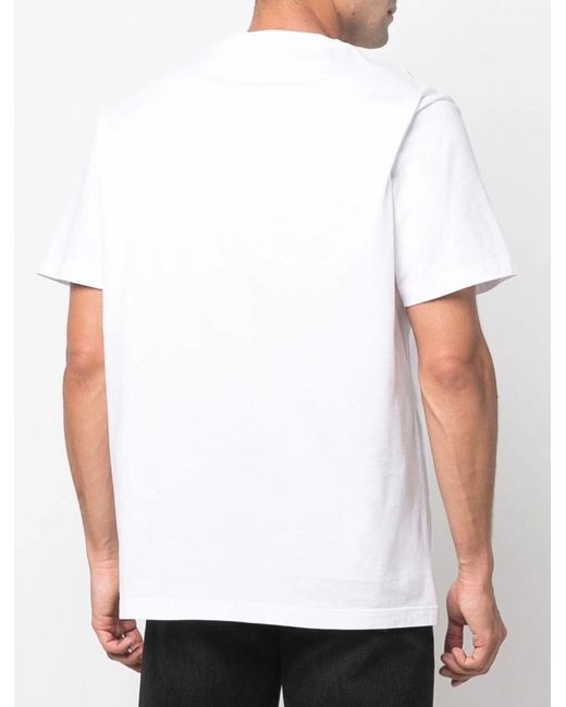 Golden Goose Deluxe Brand White T-Shirt for men