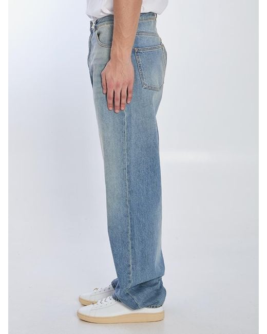 Valentino Garavani Blue Chez Jeans for men