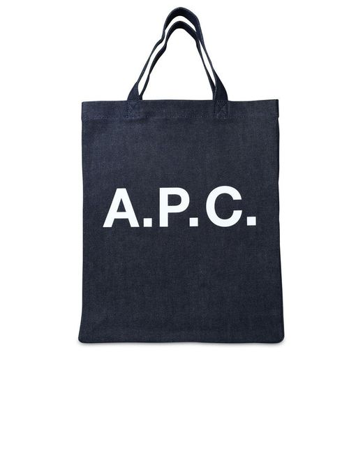 A.P.C. Blue Handbags for men