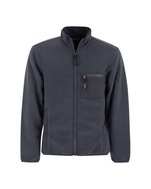 Patagonia Blue Fleece Jacket for men