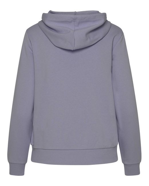 A.P.C. Gray Lilac Cotton Sweatshirt