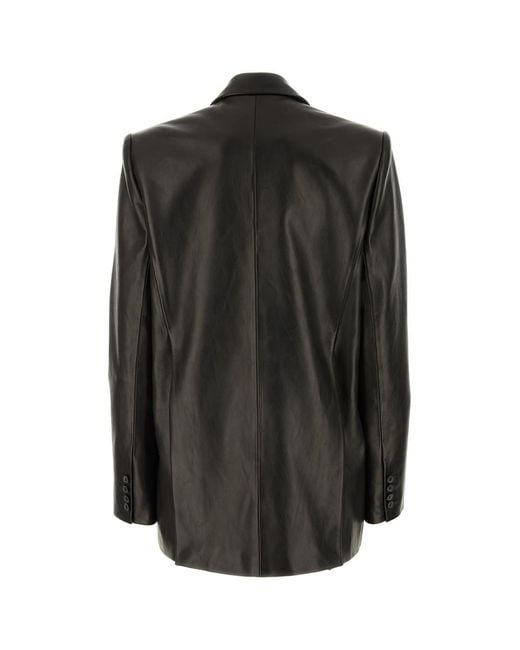 Magda Butrym Black Leather Jackets