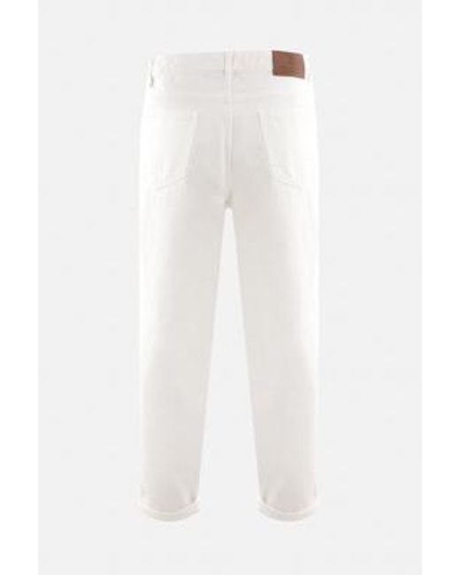 Brunello Cucinelli White Jeans for men