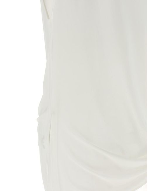 Jacquemus White 'Le Haut Peplo' Top