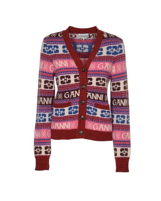 Ganni Red Sweaters