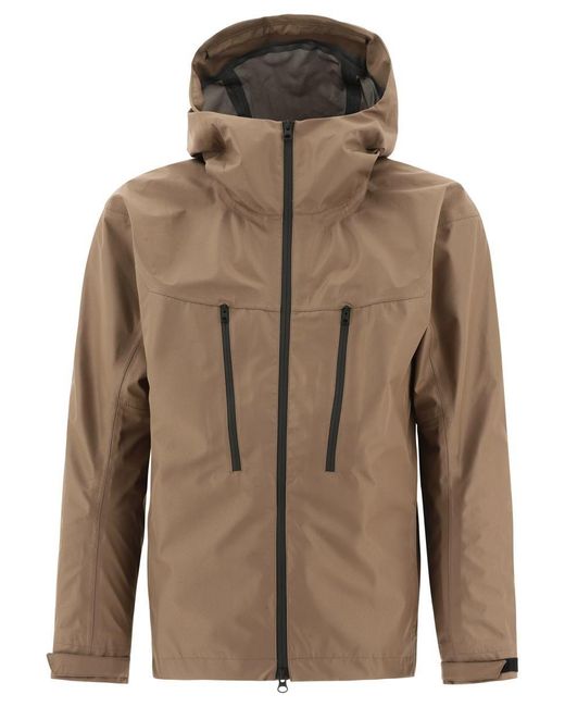 GR10K "stash Shell 3l" Windbreaker Jacket in Brown for Men Lyst