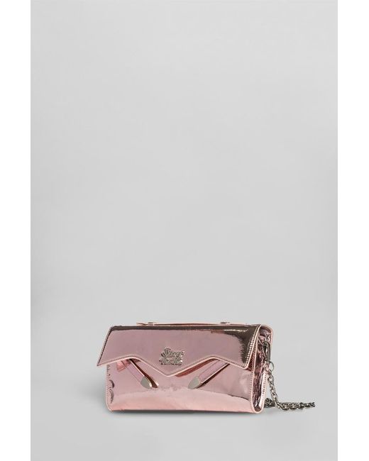 Secret Pon-pon Gray Sparkilg Clutch Clutch