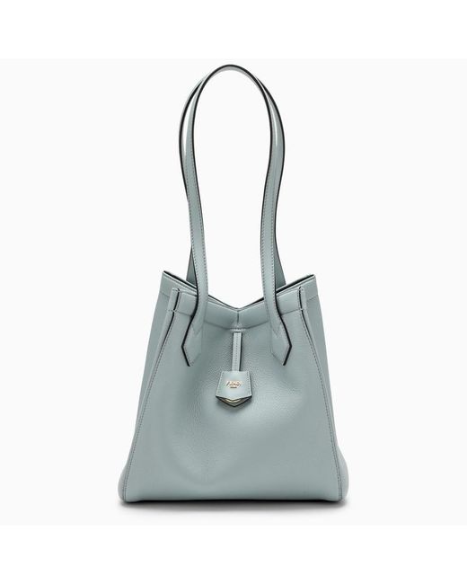 Fendi Blue Origami Medium Convertible Bag