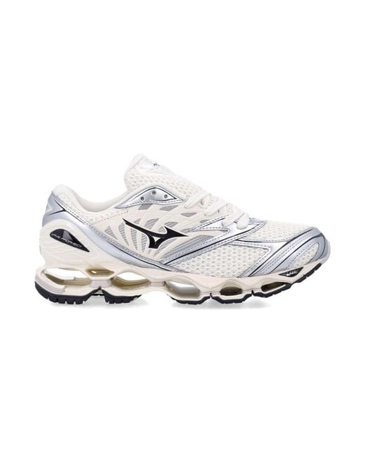 Mizuno Wave Prophecy Ls Sneakers White Silver