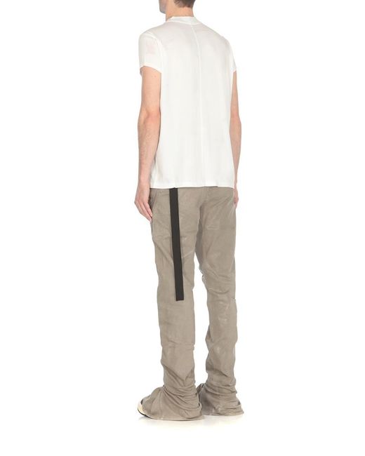 Rick Owens White T-Shirts And Polos for men