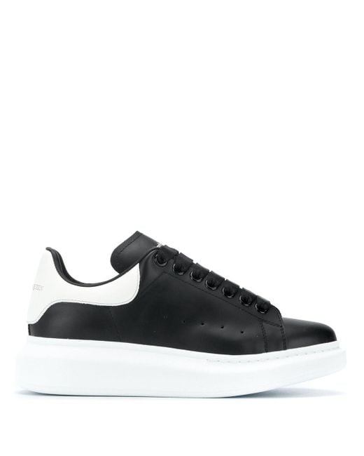 alexander mcqueen oversized sneakers black
