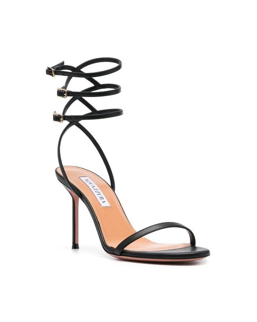 Aquazzura White Essence Sandal 85 Shoes