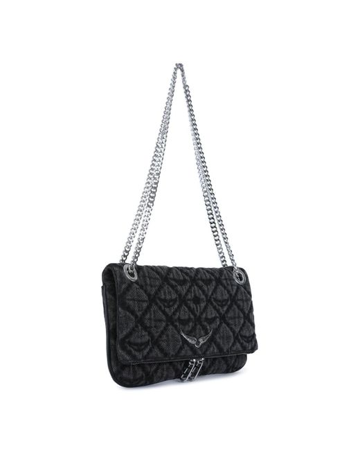 Zadig & Voltaire Black Rock Ii Shoulder Bag