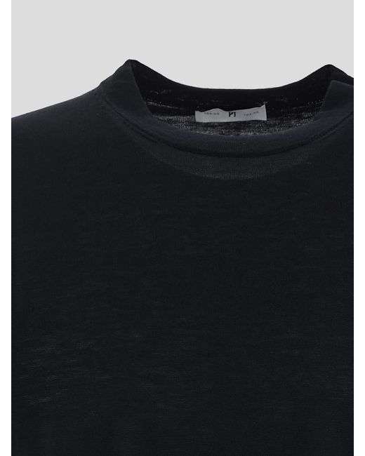PT Torino Black T-Shirts And Polos for men