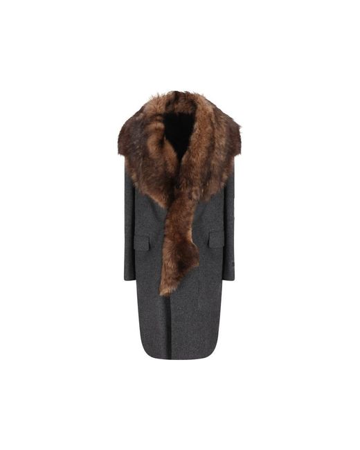 Prada Gray Coats for men