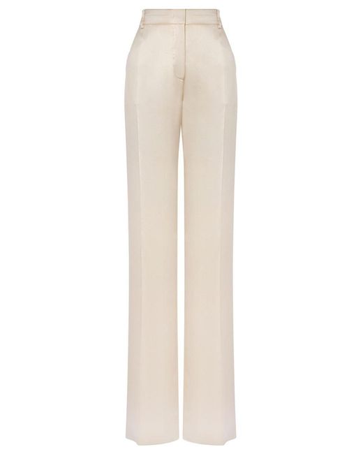 Alberta Ferretti White Trousers