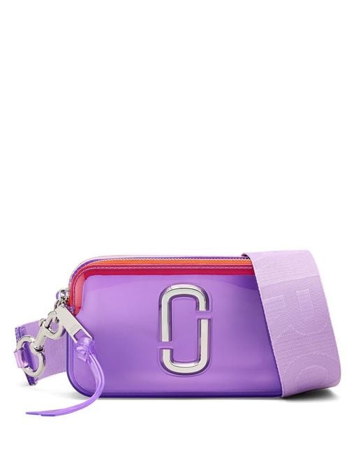 Marc Jacobs Purple The Jelly Snapshot Handbag