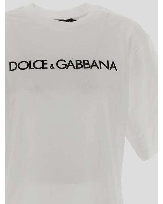Dolce & Gabbana White Cotton T-shirt