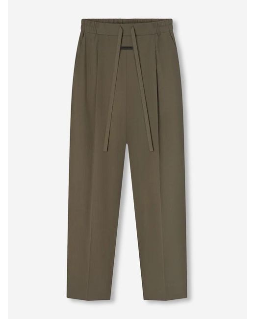 Fear Of God Green Straight Pants for men