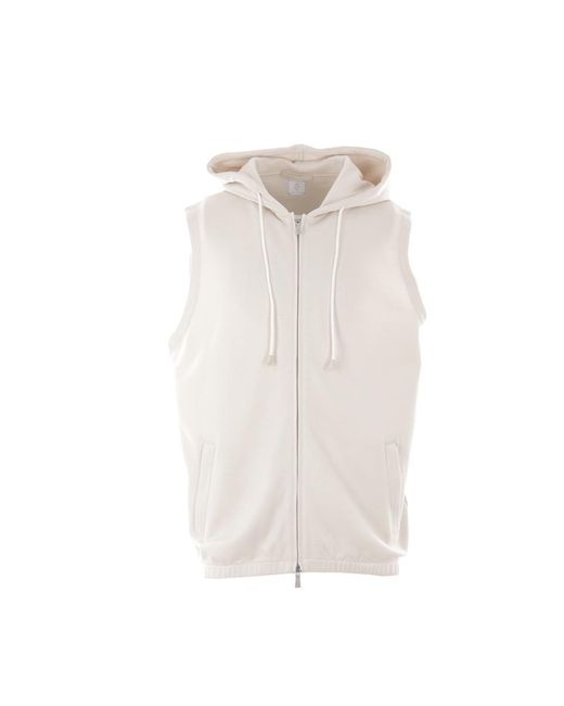Eleventy White Sweaters for men