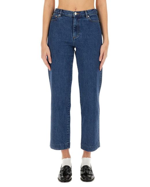 A.P.C. Blue "New Sailor" Pants