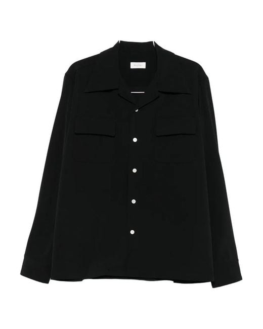 Second/Layer Black Shirt for men