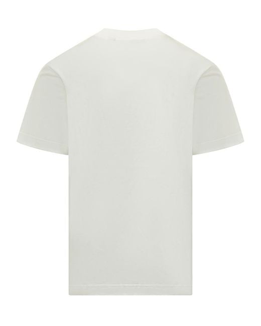 Burberry White Seth T-Shirt for men