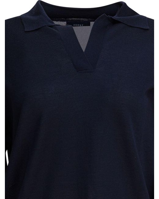 Soeur Blue "Fleming" Sweater