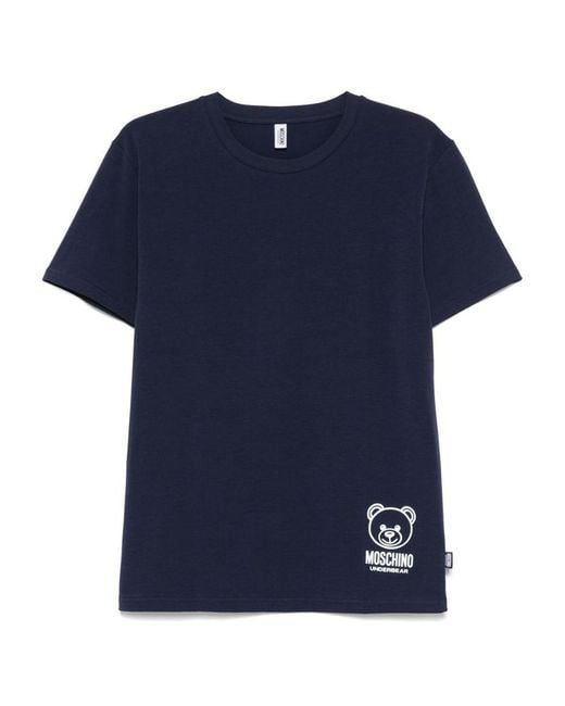 Moschino Blue T-Shirts And Polos for men