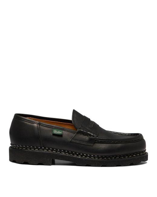 Paraboot Black "Reims/Marche" Loafers for men