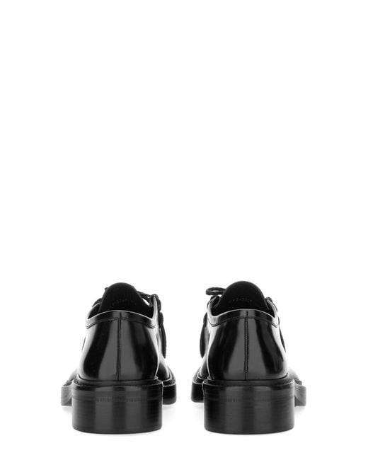 Saint Laurent Black "Harvey" Derby Loafer for men