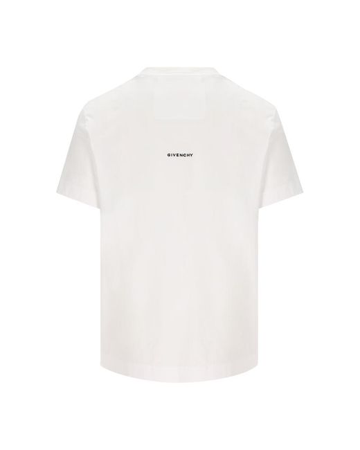 Givenchy White T-shirt And Polo Shirt for men