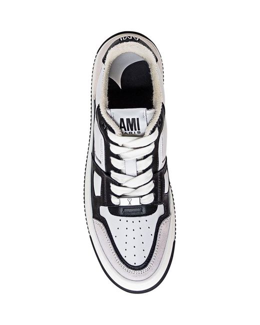 AMI White Ami Alexandre Mattiussi New Arcade Sneaker for men