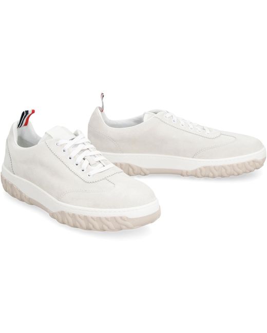 Thom Browne White Court Low-top Sneakers for men
