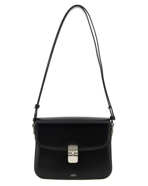 A.P.C. Black 'Grace' Shoulder Bag