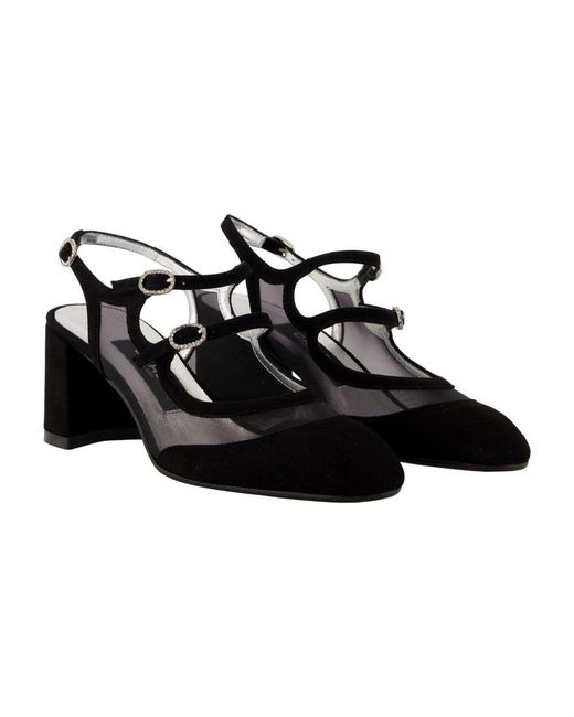 CAREL PARIS Black Bananight Sandals