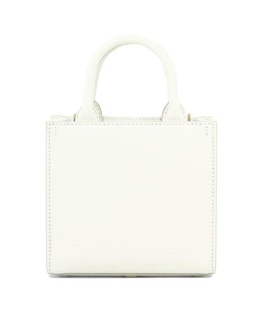 Dolce & Gabbana White "dg Daily" Shoulder Bag