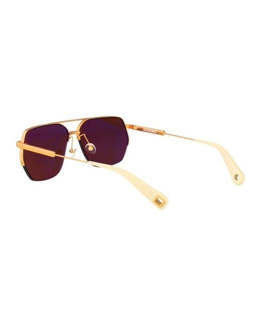Jacquemus Brown Sunglasses