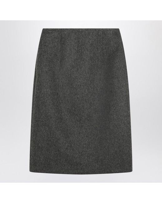 Prada Gray Slate Skirt