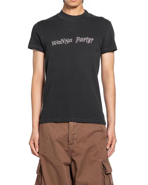 ERL Black T-shirts & Tank Tops for men