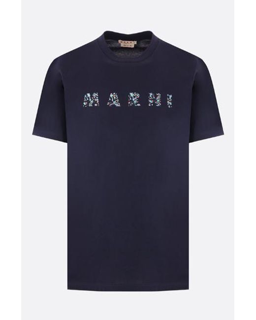Marni Blue T-Shirts And Polos for men