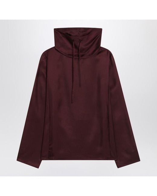 Loulou de Saison Purple Plum Cyna Blouse